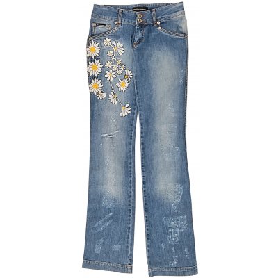 DOLCE & GABBANA Damen Jeans, blau - S / 36