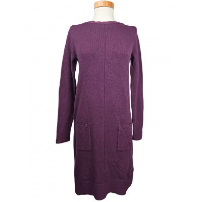 Christian Berg Damen Kleid (Merinowolle), purpur - Gr. S/36