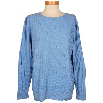 FREE/QUENT Damen Pullover, blau - Gr. L 