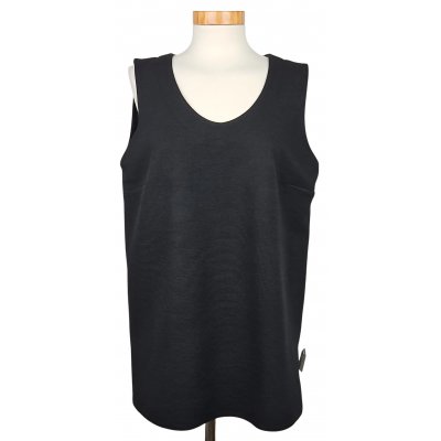 Rena Moden Damen Vintage Top, schwarz - Gr. L 