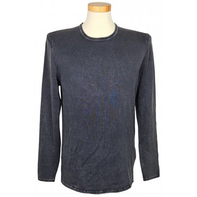 ONLY & SONS Herren Longsleeve Shirt, blau - Gr. M