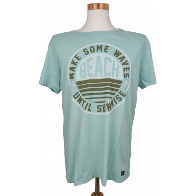 Esprit Herren T-Shirt, türkis - Gr. L 