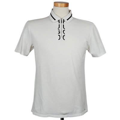 HUGO BOSS Herren T-Shirt, weiß - Gr. M 