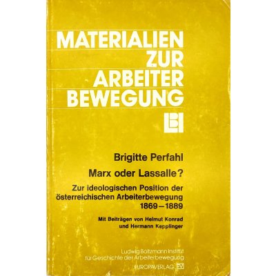 Marx oder Lassalle? - Brigitte Perfahl