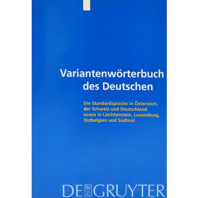 Variantenwörterbuch des Deutschen - Ulrich Ammon