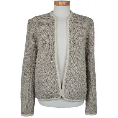 ADELE JOYCE Vintage Damen Weste, beige - Gr. S