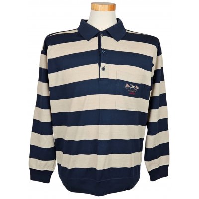 PAUL & SHARK Yachting Herren Wollpullover, marine/grau - Gr. XL