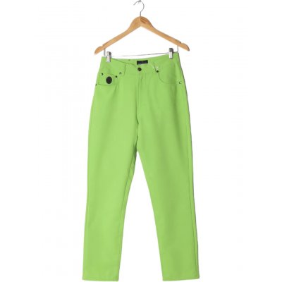 Babäm! Trussardi Vintage Damen Hose, grün - Gr. 38/40