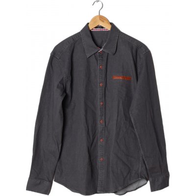 Babäm! - COOFANDY Herren Jeanshemd, grau - Gr. L