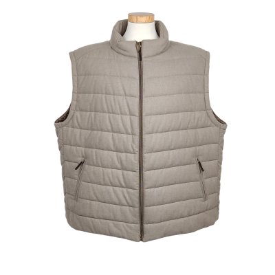 Babäm! - Schneiders Salzburg Herren Steppweste, grau - Gr. 8XL