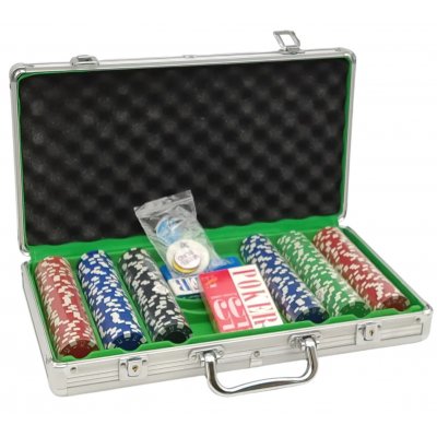 Tchibo Pokerkoffer - 300 Jetons u. 2 Kartensets