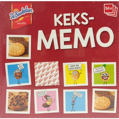 Keks-Memo - Gesellschaftsspiel - DeBeukelaer