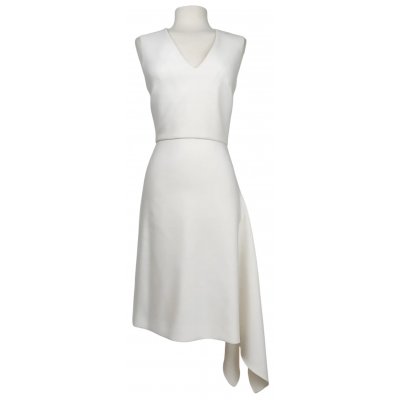 Babäm! - Roland Mouret Damen Midikleid, weiß - XS 