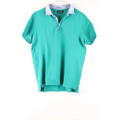 Babäm! - Massimo Dutti Herren Poloshirt, türkis - Gr. M