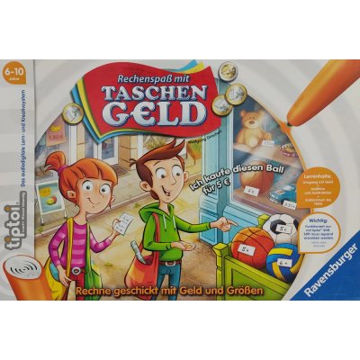 tiptoi® Rechenspaß mit Taschen Geld - Lernspiel - Ravensburger