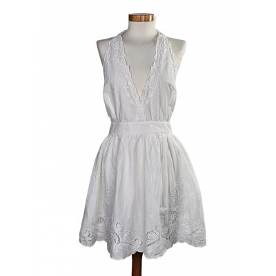 ZARA Damen Minikleid, weiß - Gr. M