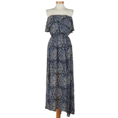 Hollister Dame Maxikleid, marine - Gr. M