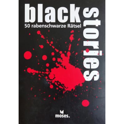 Black Stories - 50 rabenschwarze Rätsel - Gesellschaftsspiel- moses