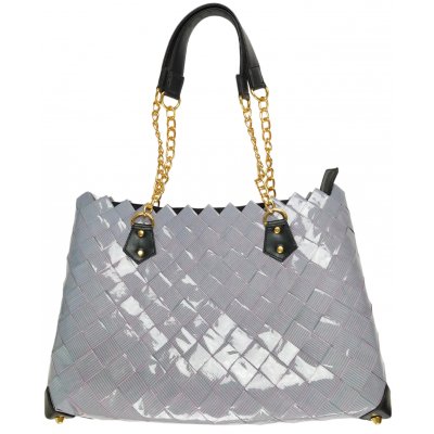 Rebagz Upcycling Damen Shopper, grau