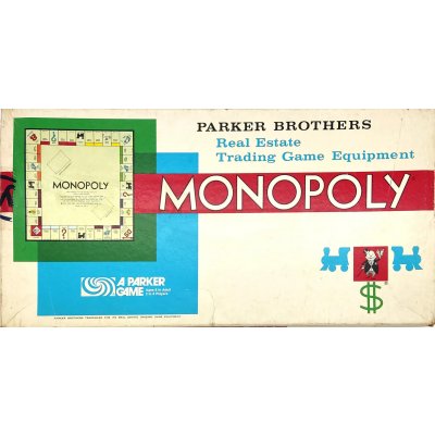Monopoly - Real Estate, Trading Game Equipment - Parker Brothers 1973