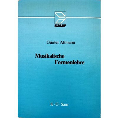Musikalische Formenlehre - Günter Altmann