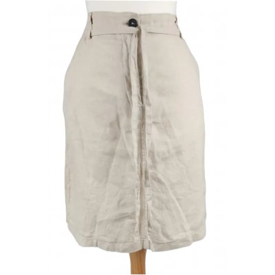 Marc O'Polo Damen Leinenrock, beige - Gr. M