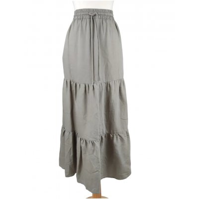 Frapp Damen Maxirock, khakigrün - Gr. XXXL 