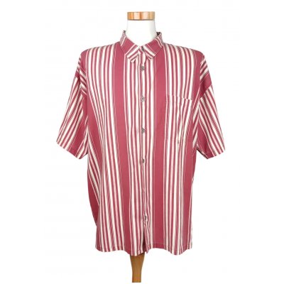 Vintage Maier Herren Hemd, rot - Gr. XL