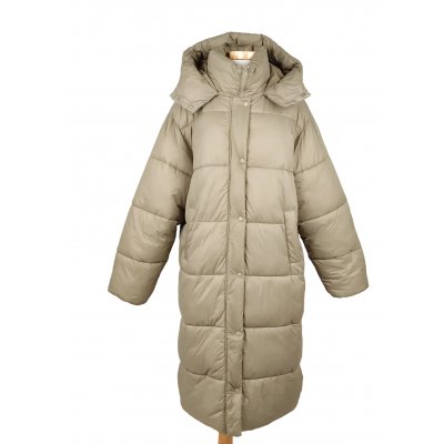 Gina Tricot Damen Mantel, khaki - Gr. S