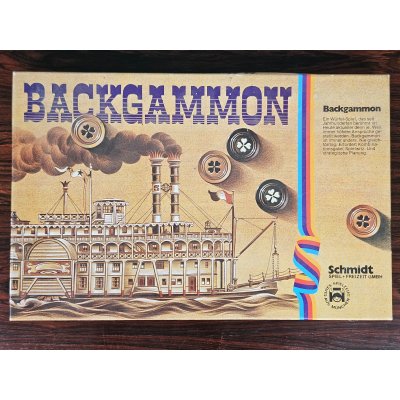 Backgammon - Gesellschaftsspiel - Schmidt 