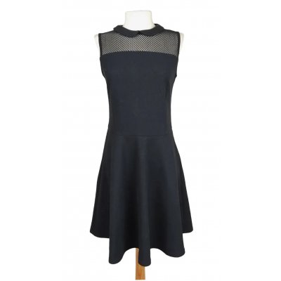 Cyrillus Damen Midikleid, schwarz - Gr. XS