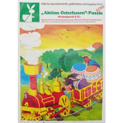 Puzzle - Osterhasen - 63 Teile 