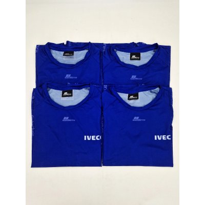 Herren Sport-Shirts "Iveco" - 4er Pack - Größe L - Blau