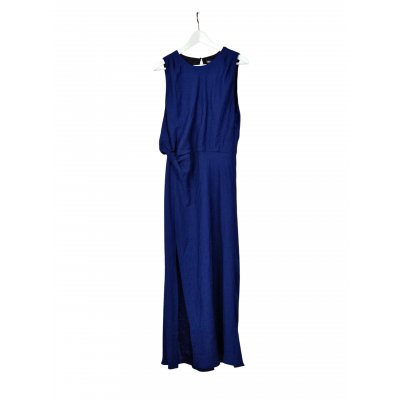 ZARA Damen Maxikleid, blau - Gr. L / 40