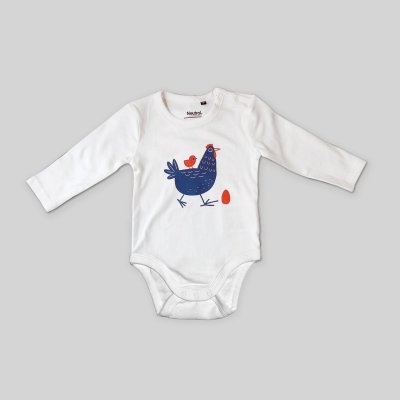 Babybody „Huhn & Küken“