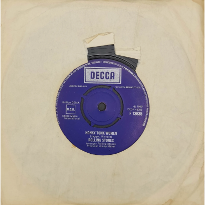 Single Vinyl The Rolling Stones "Honky Tonk Women / Sympathy for the Devil" 
