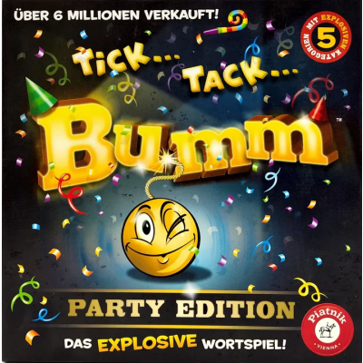 Tick Tack Bumm Party Edition - Gesellschaftsspiel - Piatnik