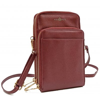 Bijou Brigitte Handy Umhängetasche bordeaux