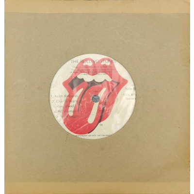 Single Vinyl The Rolling Stones "Interview-Aufnahmen von Mick Jagger / Keith Richards / Charlie Watts / Ron Wood / Bill Wyman"