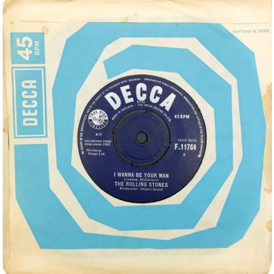 Single Vinyl The Rolling Stones "Stones / I Wanna Be Your Man"