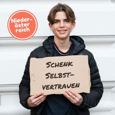 Schenk einem Menschen mit Beeinträchtigung Selbstvertrauen