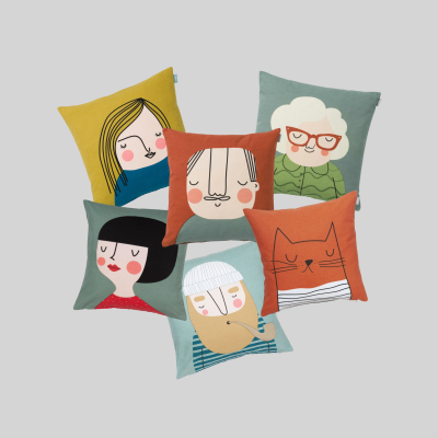 Kissen mit Charakter