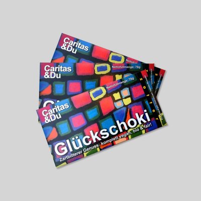 Glücksschokolade vegan