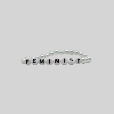 Feminist Perlenarmband