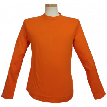 Hugo Boss Herren Shirt langarm orange Gr. S