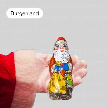 Schenk einem Kind einen Schoko-Nikolo