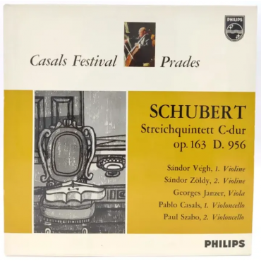 Vinyl LP - Schubert - Streichqintett C-dur - Casals Festival Prades 