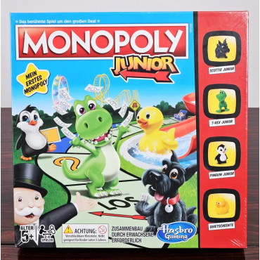 MONOPOLY Junior - Gesellschaftsspiel - Hasbro Gaming