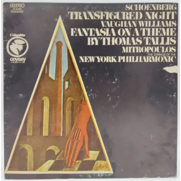 Vinyl LP - Arnold Schoenber, Vaughan Williams, Mitropoulos, The Strings of the New York Philharmonic