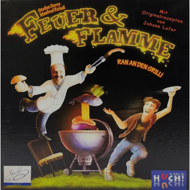 Feuer & Flamme - Ran an den Grill - Gesellschaftsspiel - Huch & friends 